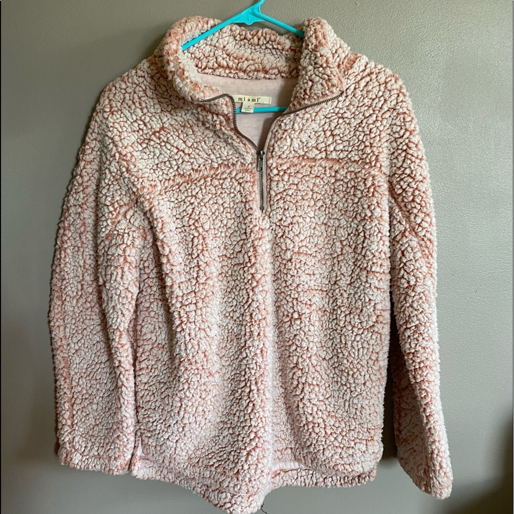 sherpa pullover